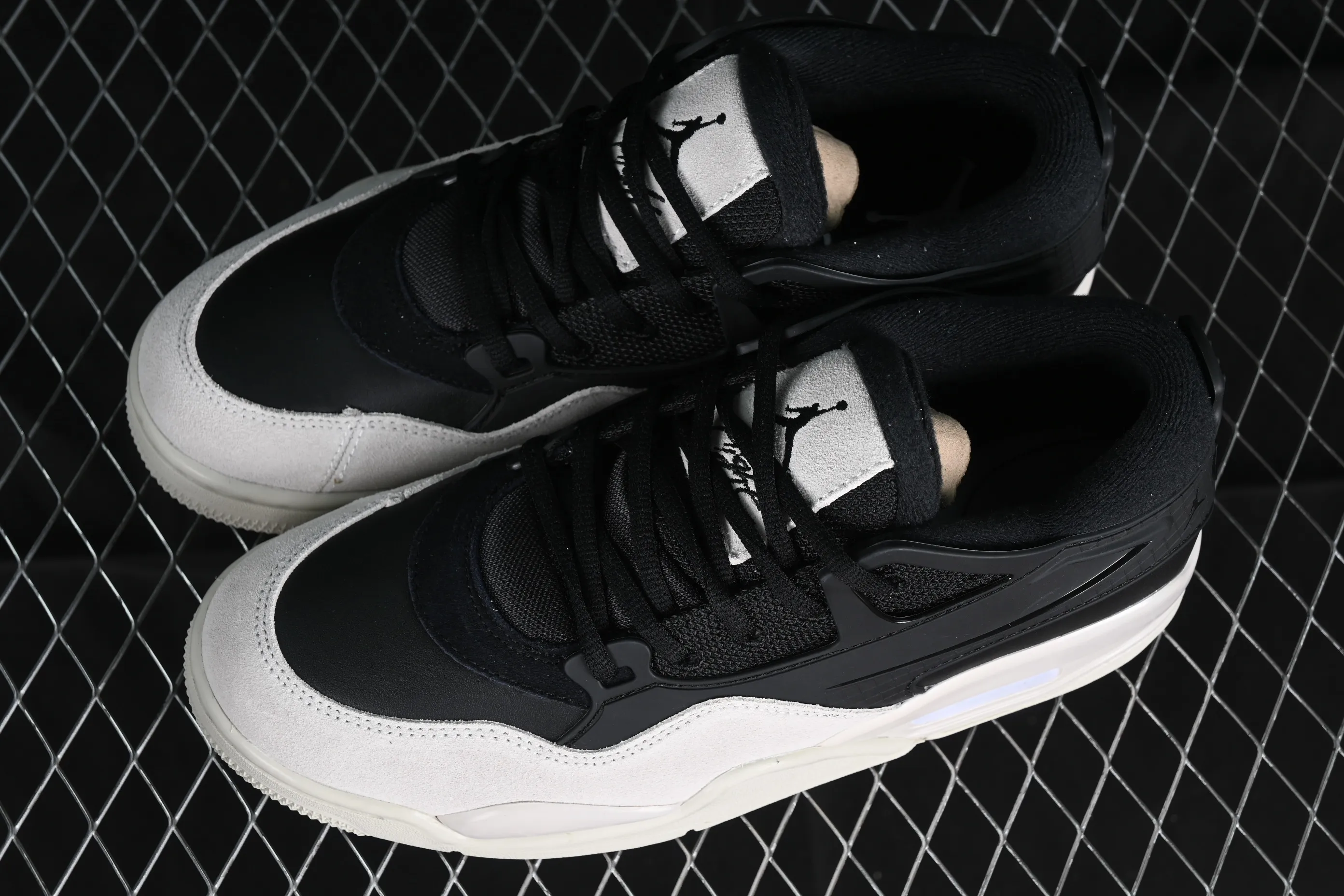 All categories Air Jordan Jordan series basketball shoes Air Jordan 4 Air Jordan 4 "Remastered" AJ4 Joe 4 remake black and white FQ7939-001
